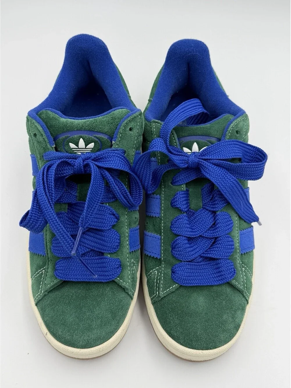 adidas Campus 00s Dark Green Semi Lucid Blue Size 7 Mens Sneakers HQ4571